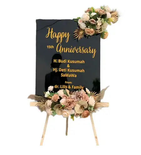 Papan Bunga Akrilik Kalimanggis Wetan