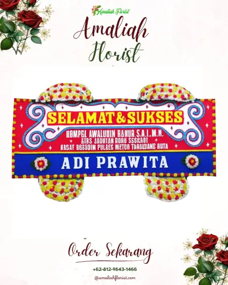 Papan Bunga Ucapan Selamat Kalimanggis Wetan